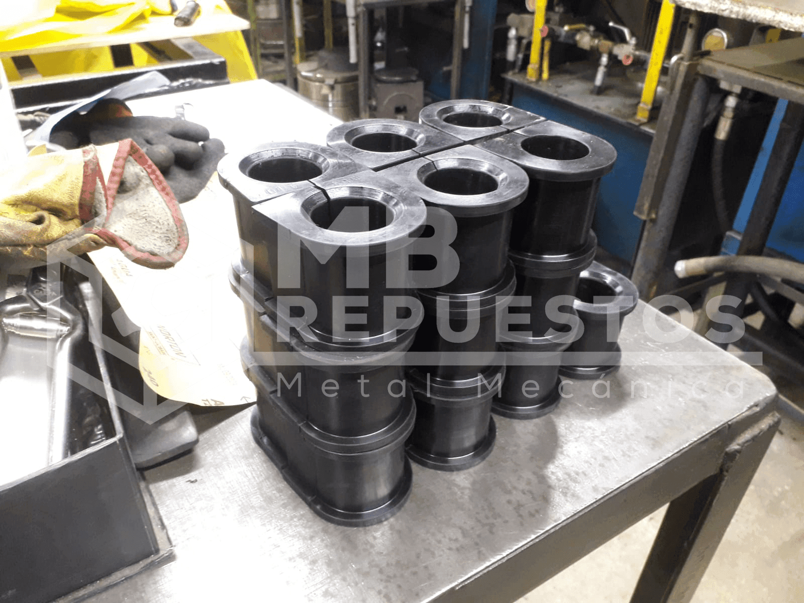 Piezas fabricadas por Metalmecánica MB